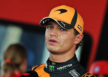 Lando Norris in Sepang