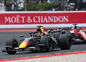 Max Verstappen war zwischenzeitlich vor Leclerc unterwegs
