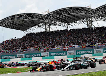Beim Malaysia-GP 2017