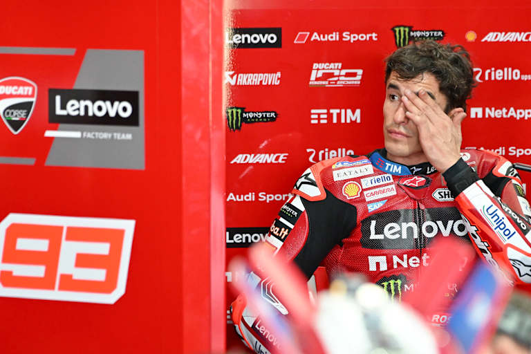Marc Marquez hatte einen schwierigen Tag