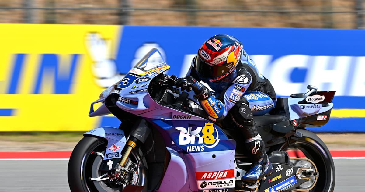 Gresini rider Alex Márquez (2nd): “The grip feels a bit strange ...