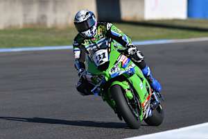 Garrett Gerloff ritt zuerst einen Bullen, dann war das Kawasaki lammfromm