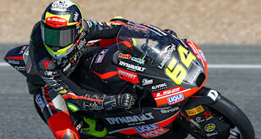 David Munoz hat noch Schmerzen auf dem Motorrad