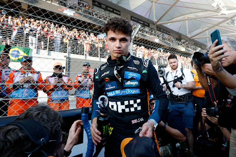 Norris wurde bei der Wahl zur BBC-Sport-Persönlichkeit des Jahres Dritter