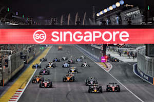 Start zum Singapur-GP