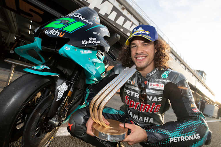 Franco Morbidelli erlebte 2020 eine sehr erfolgreiche Saison