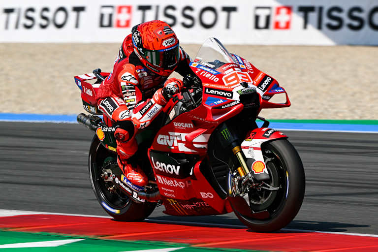 Marc Marquez auf seiner Werks-Ducati