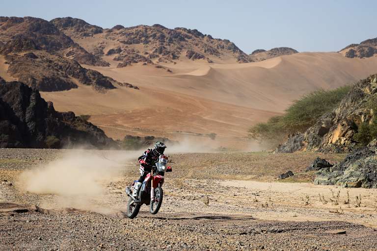 Halten die Reifen die fünfte Etappe durch?