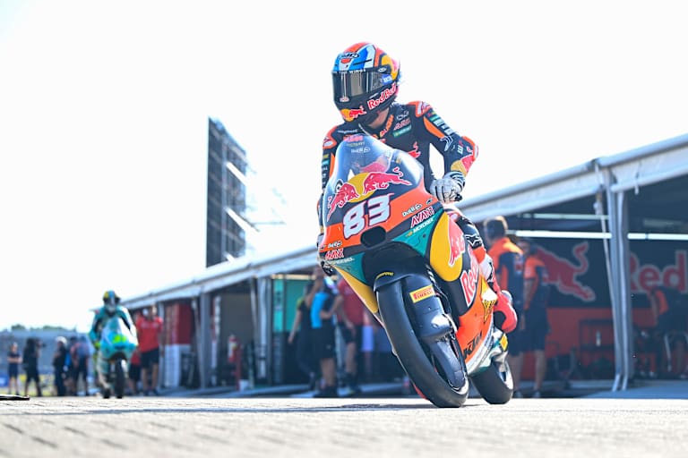Die Moto3-Garagen in Assen