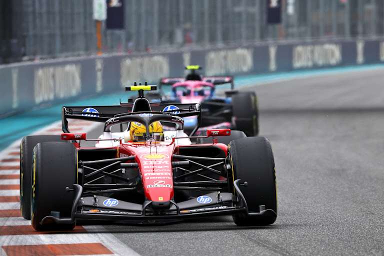 Lewis Hamilton machte seinem Ärger im Miami-GP Luft