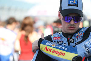 Fermin Aldeguer setzte sich beim Comeback stark in Szene