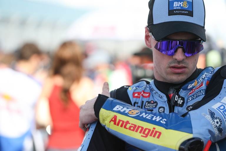 Fermin Aldeguer setzte sich beim Comeback stark in Szene