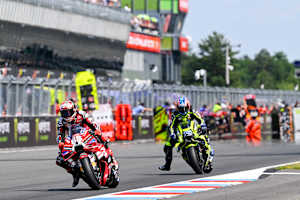 Francesco Bagnaia hielt dem Druck von Ai Ogura stand