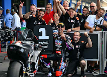 Das Intact-Team jubekte mit Senna Agius