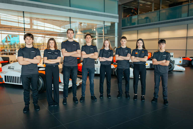 Die Nachwuchsmannschaft von McLaren