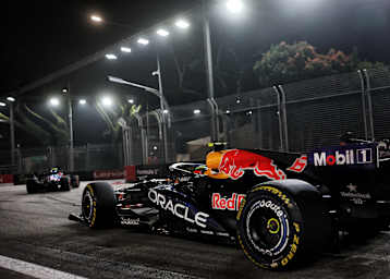 Red Bull Racing-Pilot Isack Hadjar startete aus der Pitlane