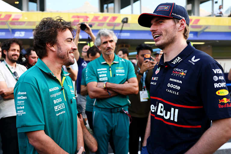 Max Verstappen weiss: Fernando Alonso ist nicht langsamer geworden