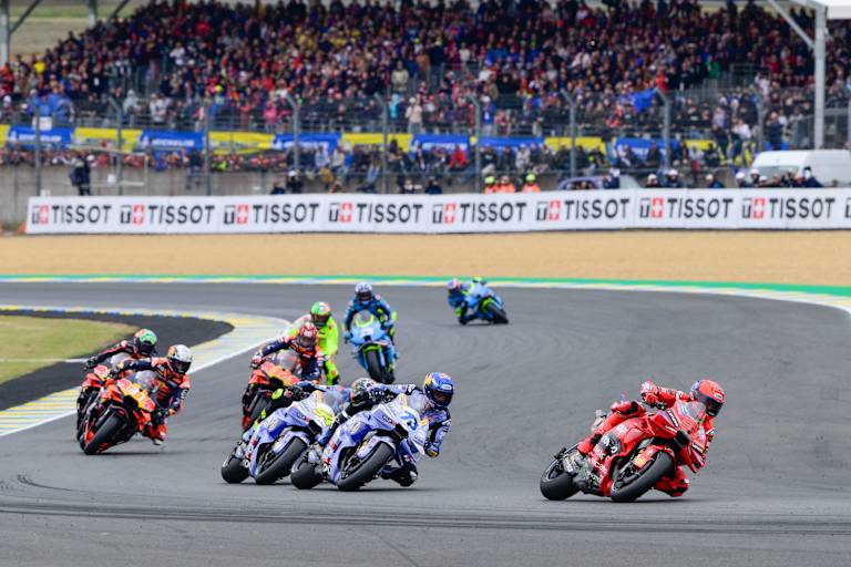 Um 15 Uhr findet in Le Mans der Start zum MotoGP-Sprint statt