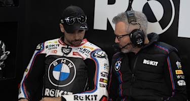 Miguel Oliveira (li.) mit Crew-Chief Andrew Pitt