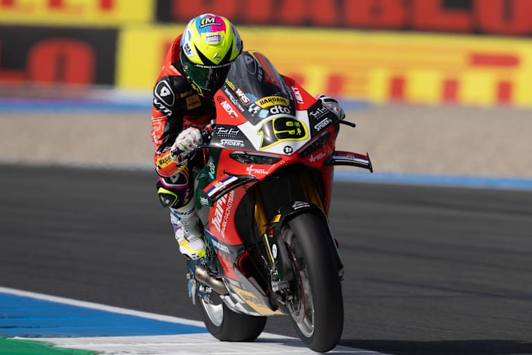 Alvaro Bautista zeigte sich nach Assen erleichtert