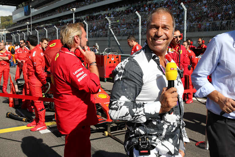 Das gelbe Mikro und Kai Ebel gehören seit Jahren zur Formel 1 auf RTL
