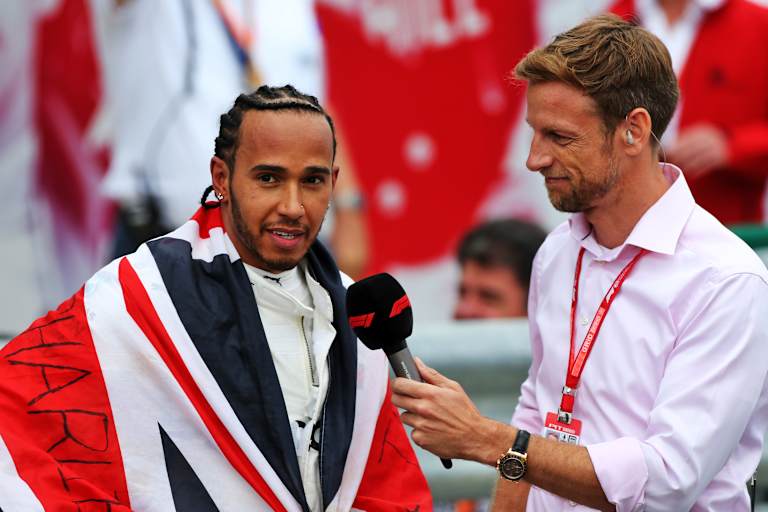 Lewis Hamilton und Jenson Button