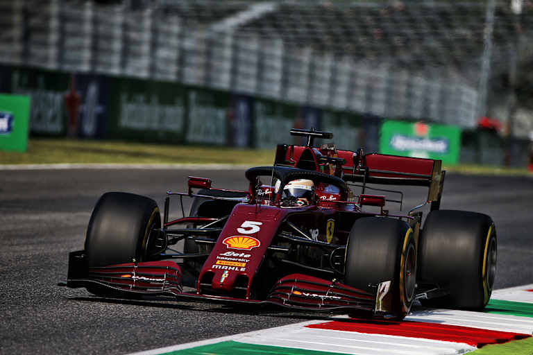 Sebastian Vettel in Mugello 2020
