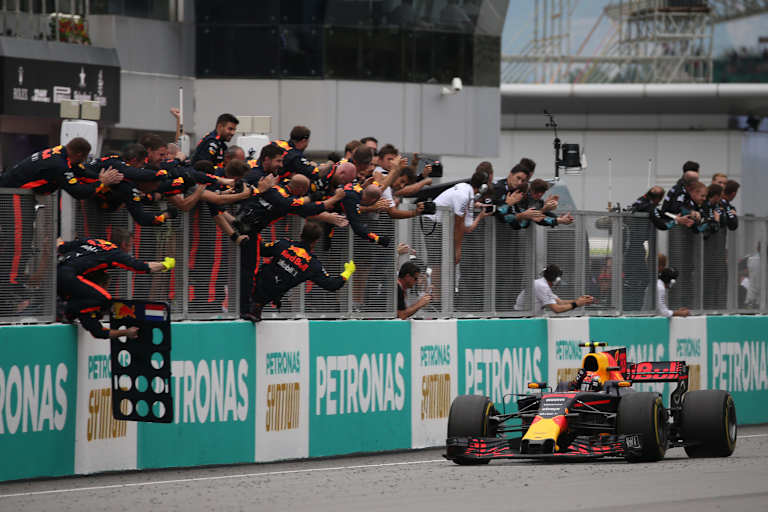Max Verstappen gewann 2017 in Kuala Lumpur