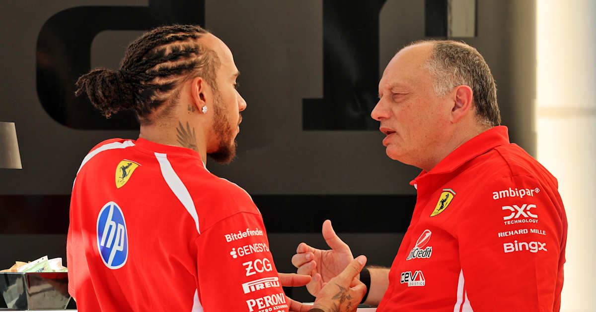 Lewis Hamilton/Fred Vasseur (Ferrari): Reaction to Horner’s brazen ...
