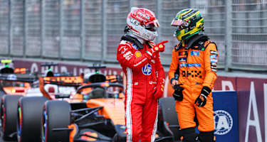 Charles Leclerc und Oscar Piastri