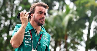 Sprachnachricht von zu Hause? Fernando Alonso in Miami