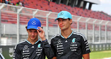 Kimi Antonelli und George Russell