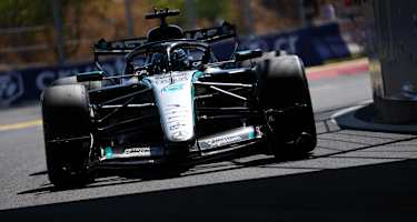 George Russell beim Spanien-GP