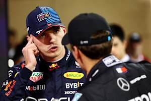 Max Verstappen und George Russell
