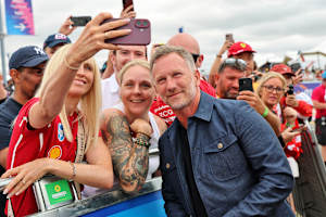 Christian Horner war dieses Jahr in Silverstone vor Ort