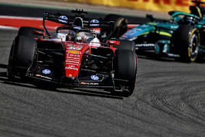 Charles Leclerc im Ferrari