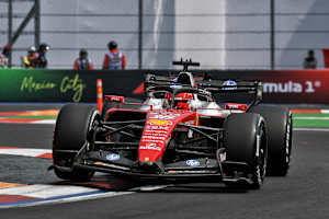 Charles Leclerc im Ferrari