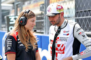 Laura Müller und Esteban Ocon