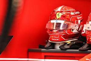 Der Helm von Charles Leclerc in Singapur 2024