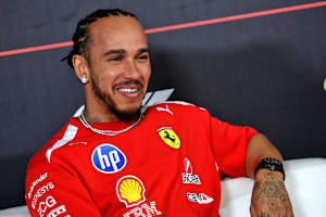 Lewis Hamilton beim zweiten Bahrain-Test