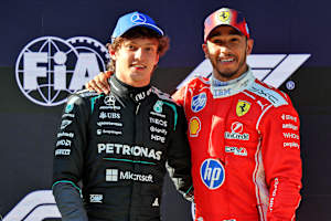 Kimi Antonelli und Lewis Hamilton