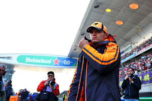 Lando Norris konnte das Rennen in China nicht in Angriff nehmen