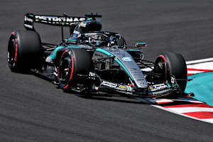 George Russell war im ersten freien Suzuka-Training der Schnellste