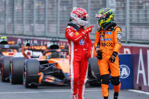 Charles Leclerc und Oscar Piastri
