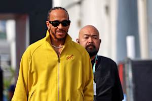 Lewis Hamilton in Suzuka