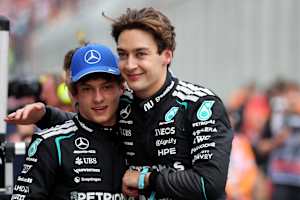 Kimi Antonelli und George Russell