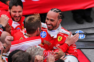 Lewis Hamilton war nach dem Kanada-GP bester Laune