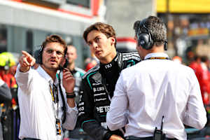 Mercedes-Routinier George Russell traf die Monaco-Strafe besonders hart