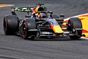 Max Verstappen auf dem Circuit de Spa-Francorchamps
