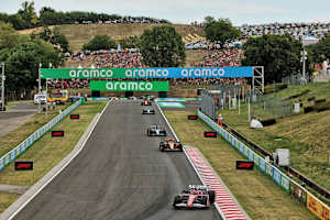 Auf dem Hungaroring sind die Temperaturen oft hoch
